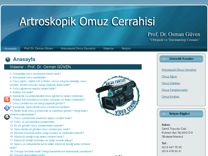 www.artroskopikomuzcerrahisi.com