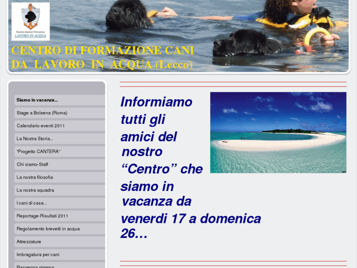 www.canidalavoroinacqua.com