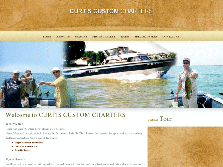 www.curtiscustomcharters.net