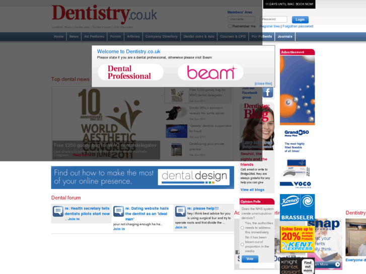 www.dentistry.co.uk