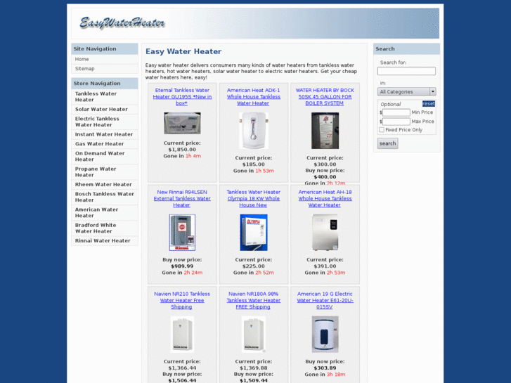 www.easywaterheater.com