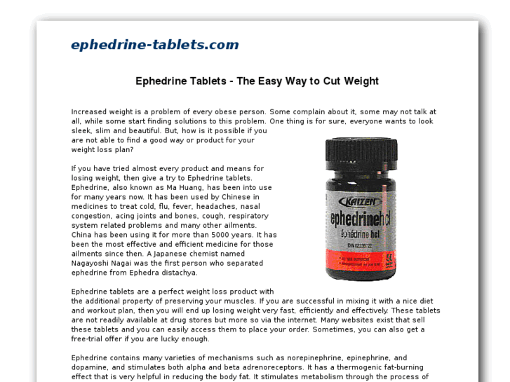 www.ephedrine-tablets.com