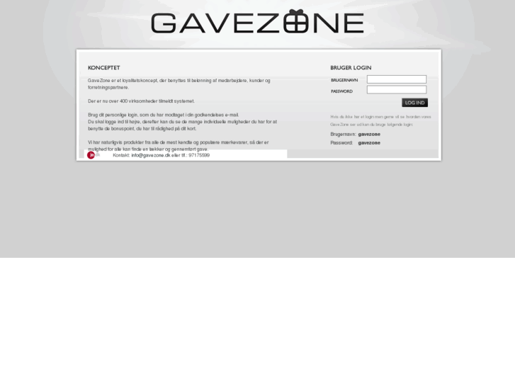 www.gavezone.dk