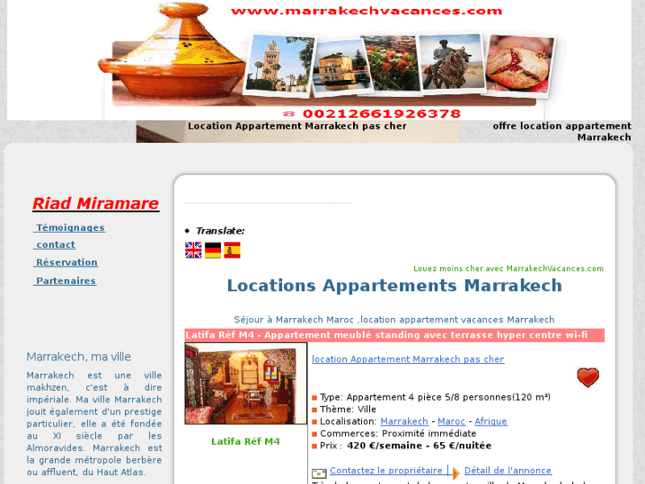 www.marrakechvacances.com