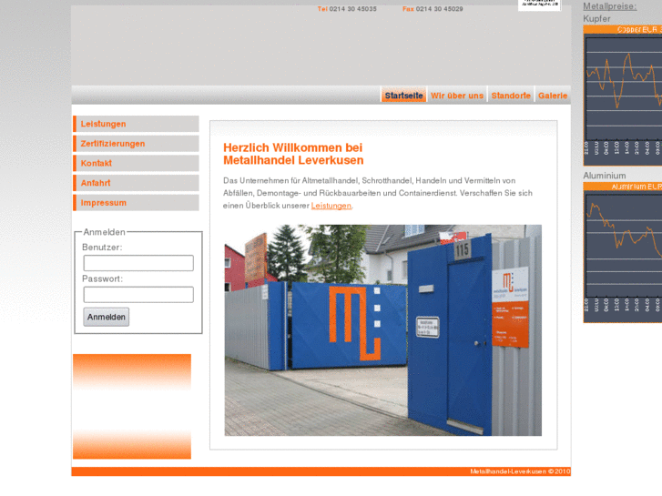 www.metallhandel-leverkusen.de