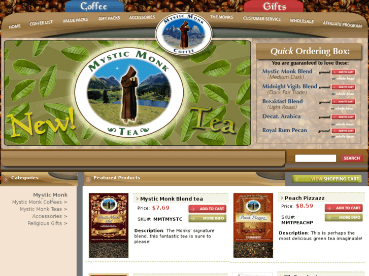 www.mysticmonkcoffees.net