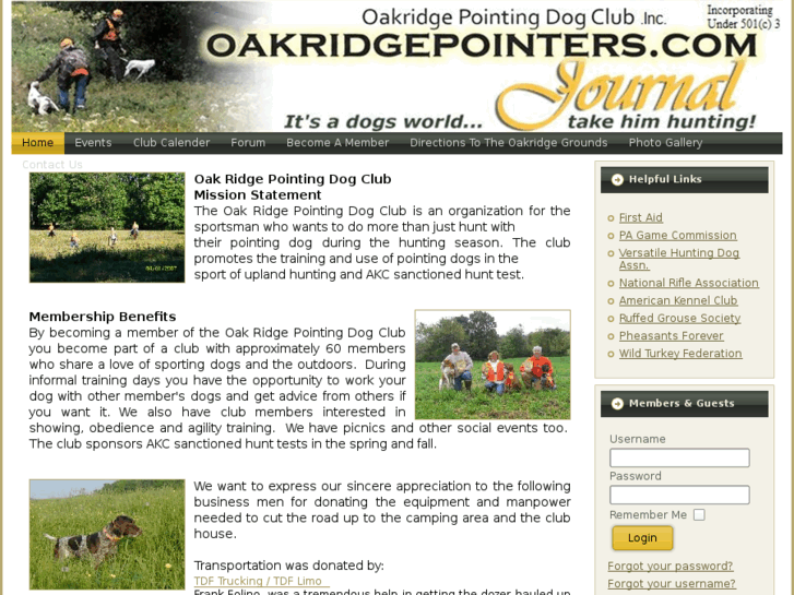 www.oakridgepointers.com