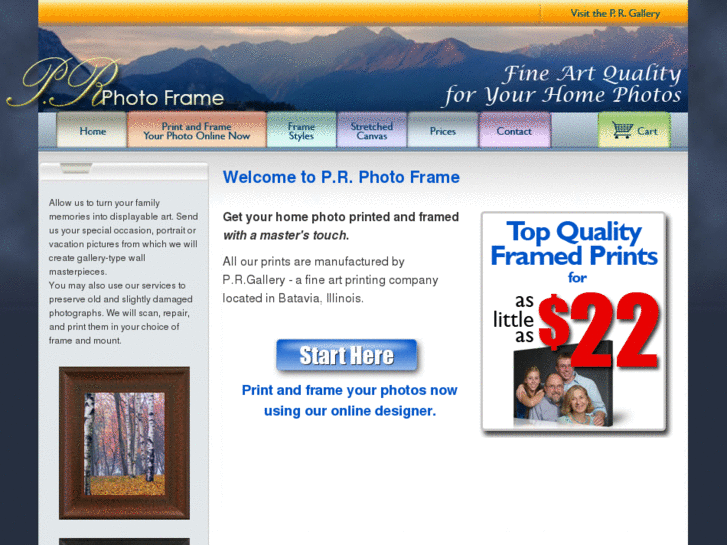 www.prphotoframe.com