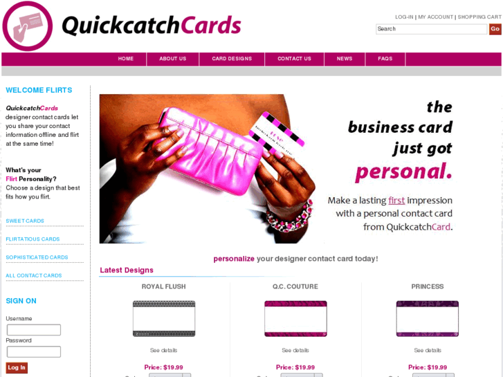 www.quickcatchcard.com