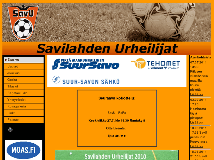 www.savilahdenurheilijat.net