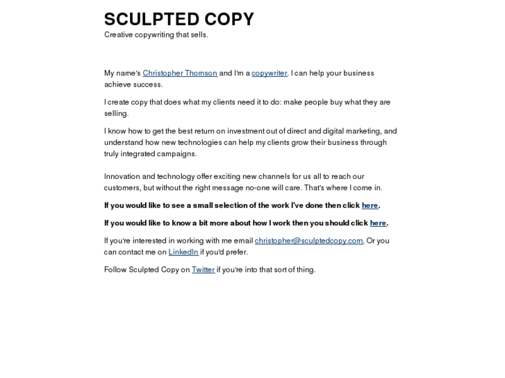 www.sculptedcopy.com