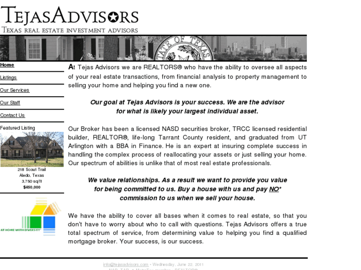 www.tejasadvisors.com