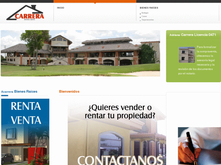 www.acarrerabienesraices.com