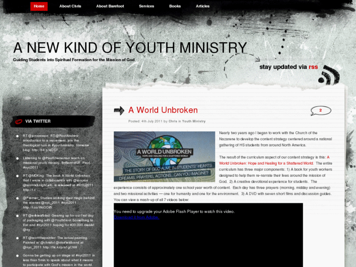 www.anewkindofyouthministry.com