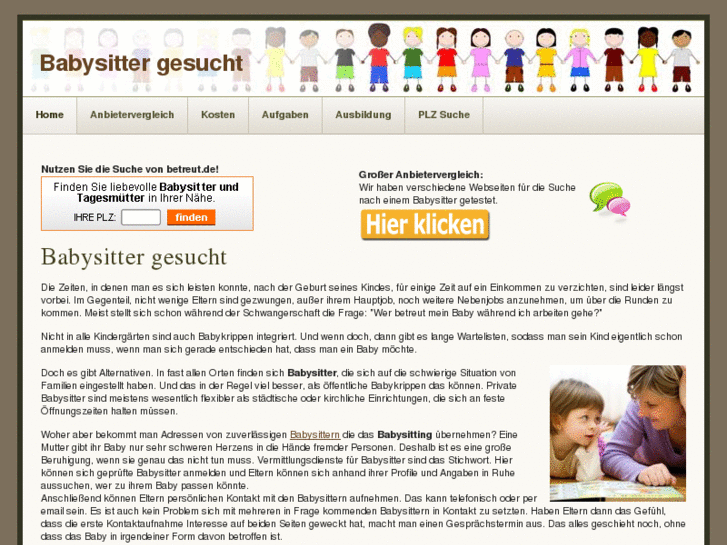 www.babysittergesucht.org