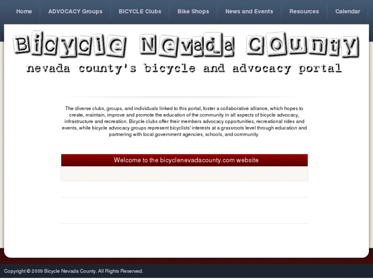 www.bicyclenevadacounty.com