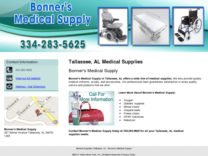 www.bonnersmedicalsupply.com