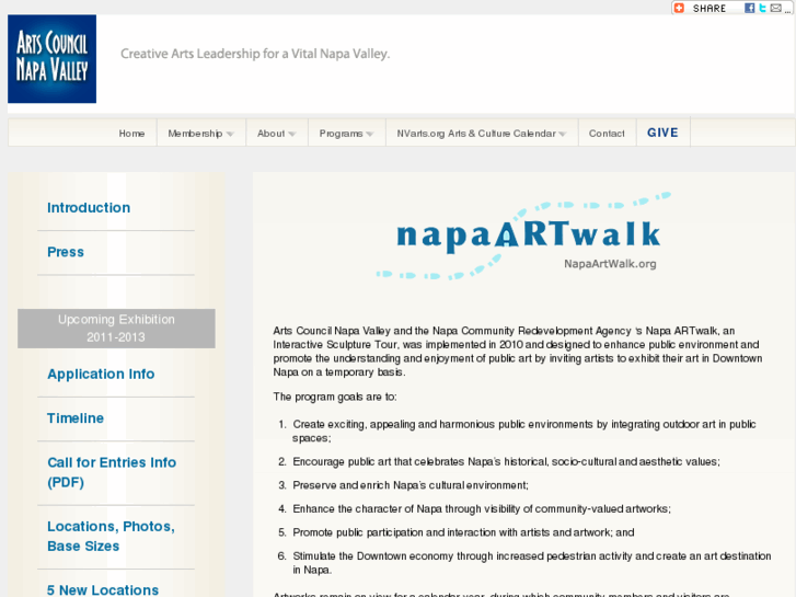 www.napaartwalk.org