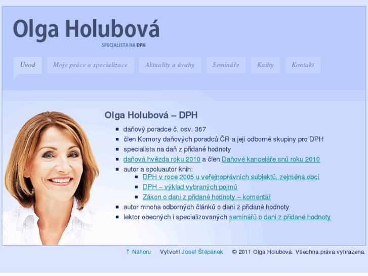 www.olgaholubova.cz