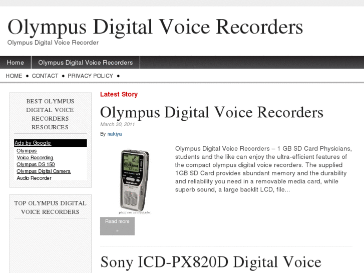 www.olympusdigitalvoicerecorders.net