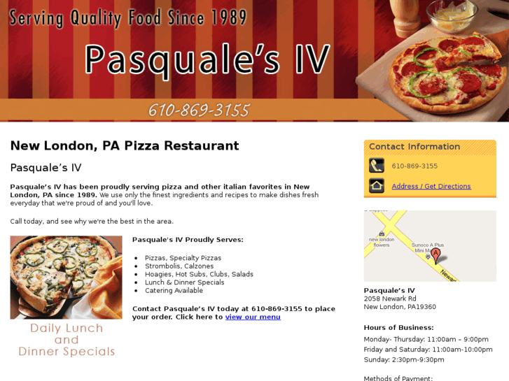 www.pasquales4pizza.com