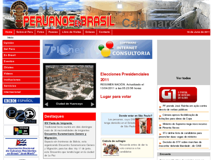 www.peruanosenbrasil.com