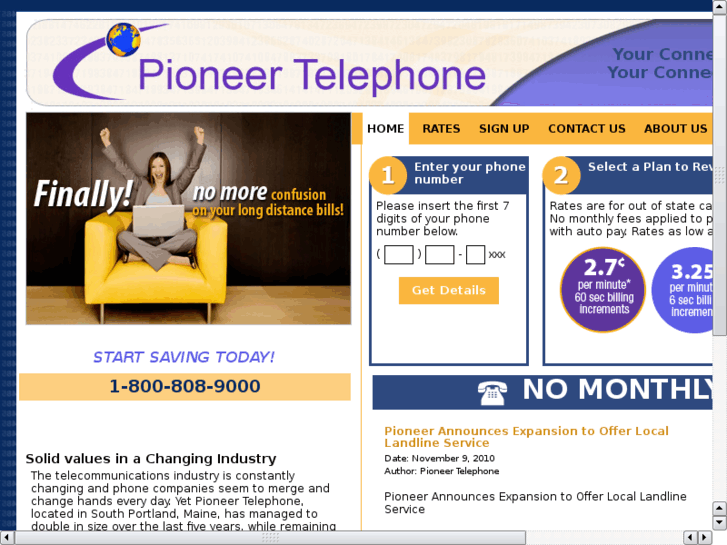 www.pioneertelephone.biz