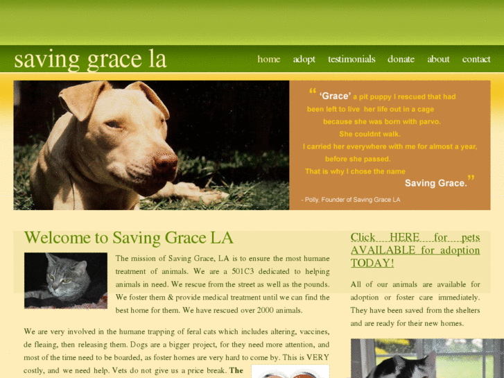 www.savinggracela.org