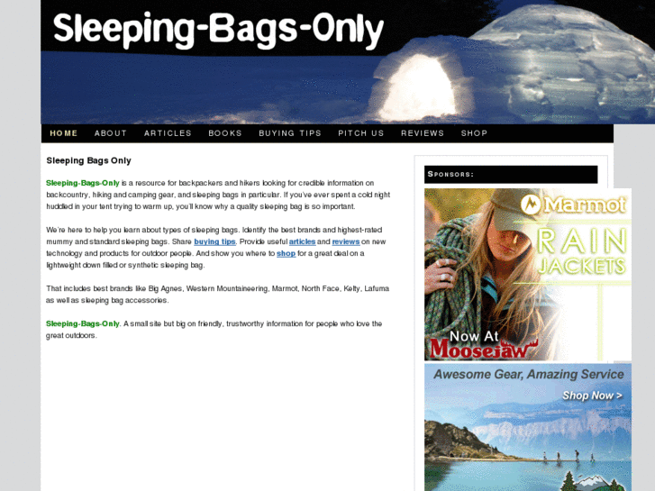 www.sleeping-bags-only.com