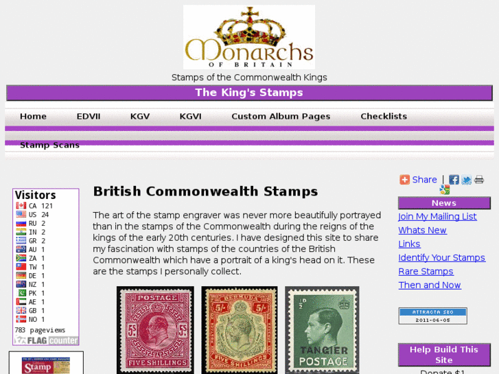 www.thekingsstamps.com