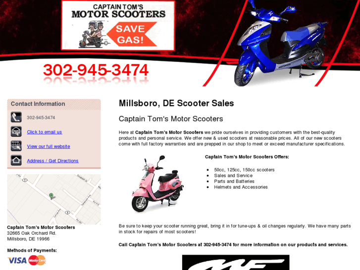 www.capttomscooters.com