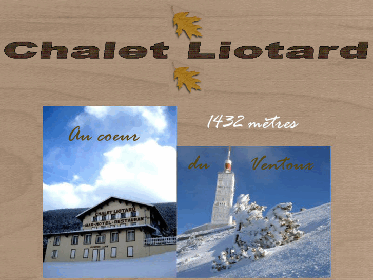 www.chaletliotard.fr