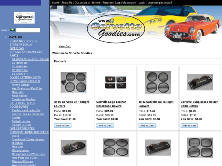 www.corvettegoodies.com