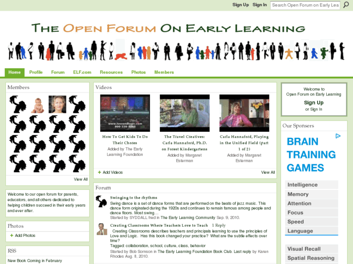 www.earlylearningforum.com