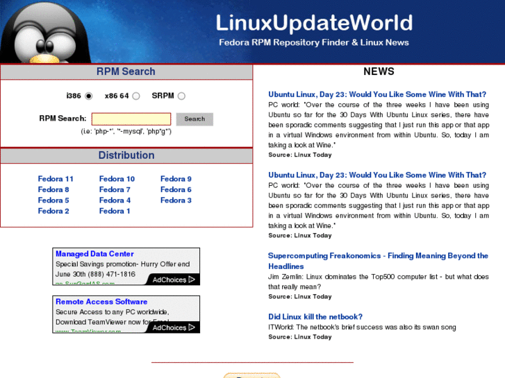 www.linuxupdateworld.net