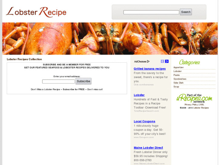 www.lobsterrecipe.org