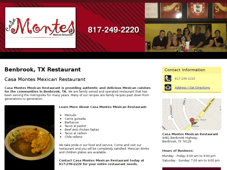 www.mexicanfoodbenbrook.com