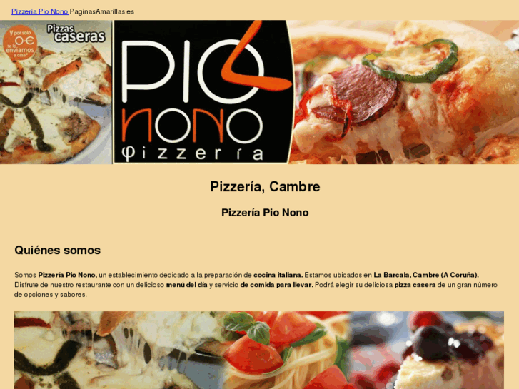 www.pizzeriasencambre.com