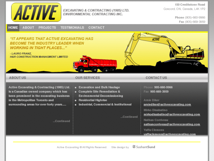 www.activeexcavating.com