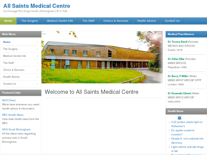 www.allsaintsmedicalcentre.org