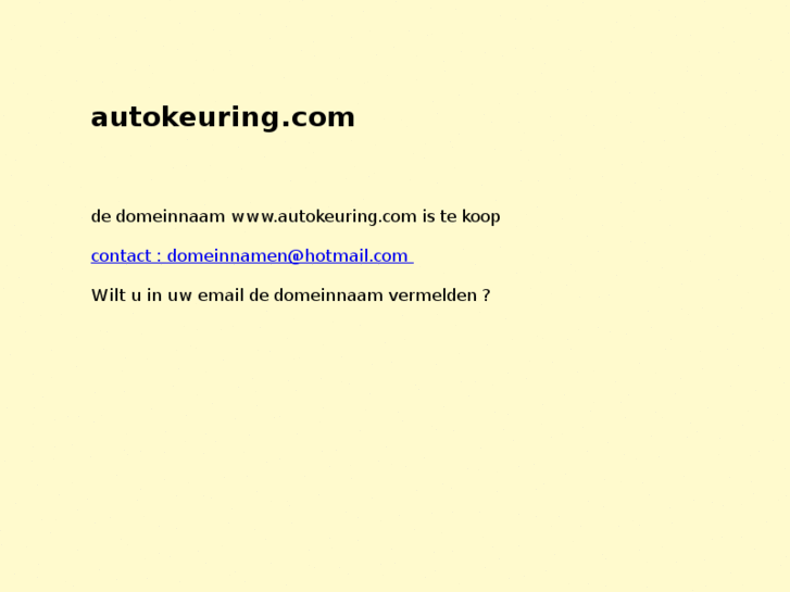 www.autokeuring.com