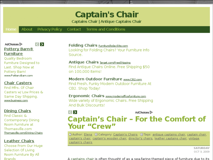 www.captainschair.net