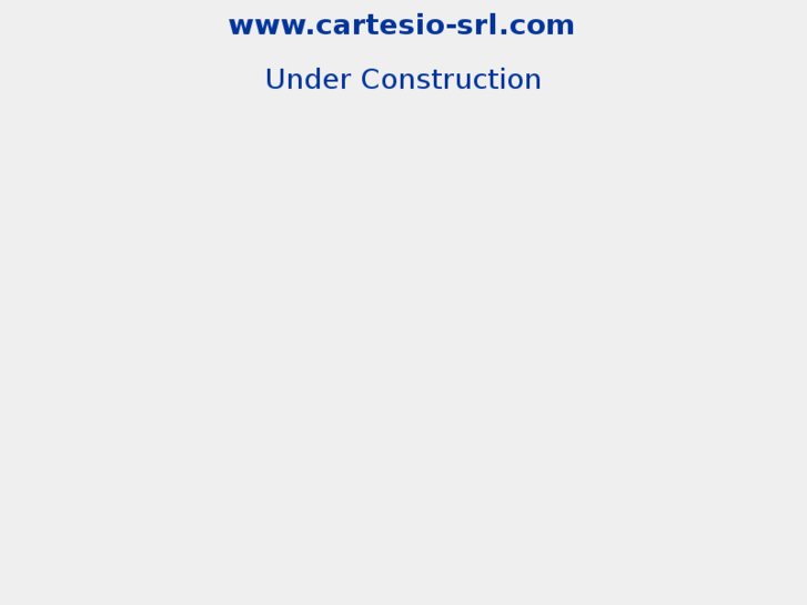 www.cartesio-srl.com