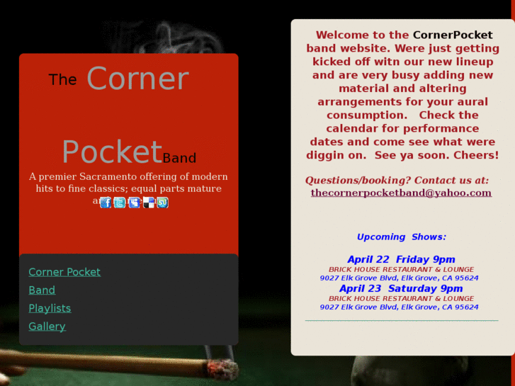 www.cornerpocketband.com