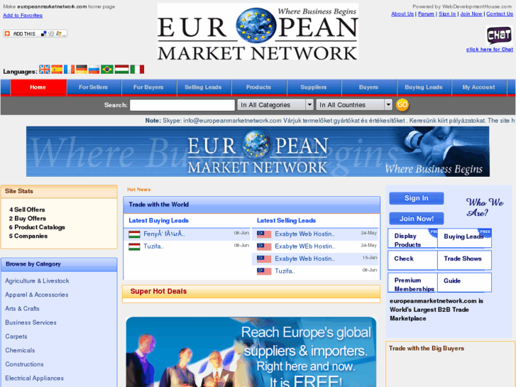 www.europeanmarketnetwork.com