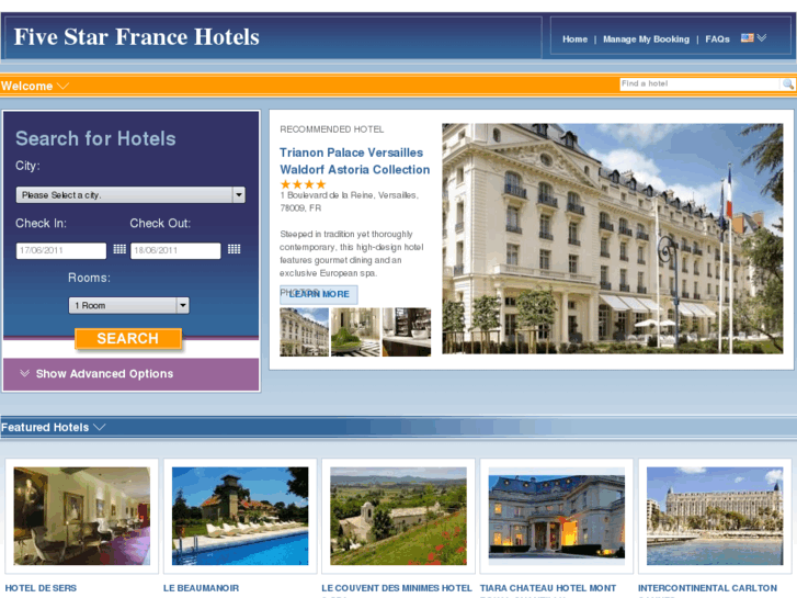 www.fivestarfrancehotels.com