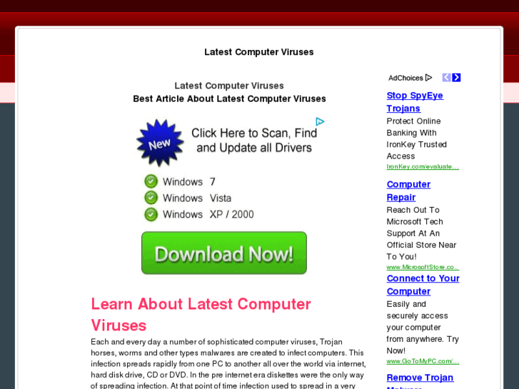 www.latestcomputerviruses.net