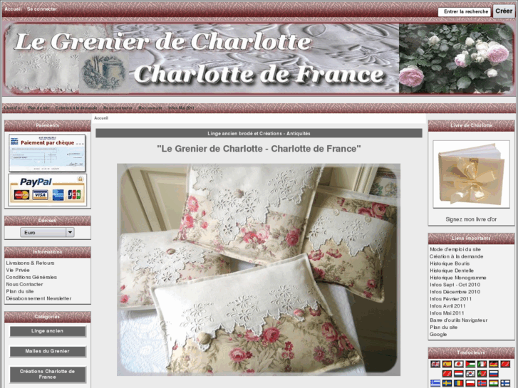 www.legrenierdecharlotte.com