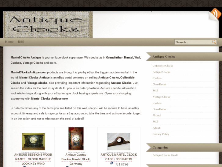 www.mantelclocksantique.com