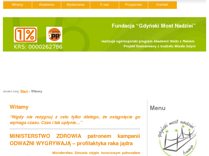 www.mostnadziei.pl